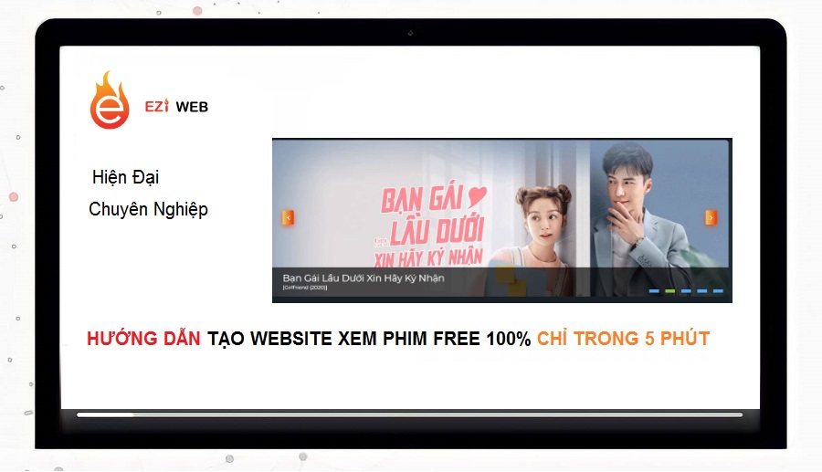 Hướng dẫn tạo website xem phim free trên Eziweb