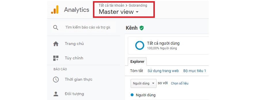 Hướng dẫn check lượng traffic website trên Google Analytics