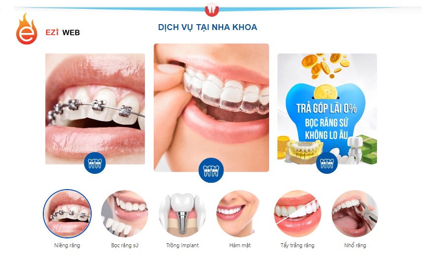 Nắm vững tiêu chí thiết kế website nha khoa chuyên nghiệp