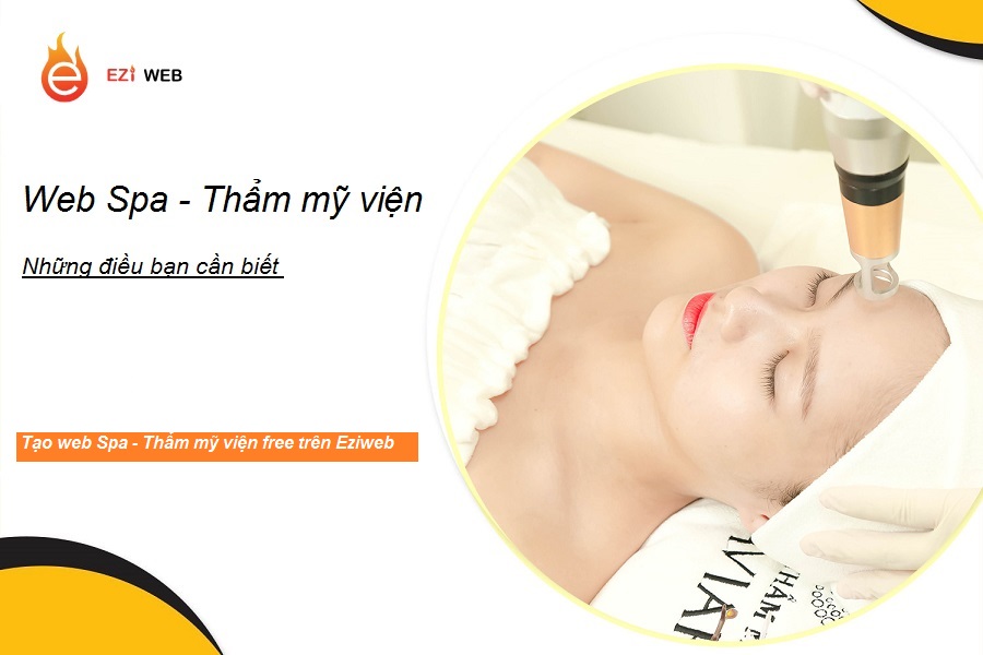 Tìm hiểu về website Spa thẩm mỹ viện