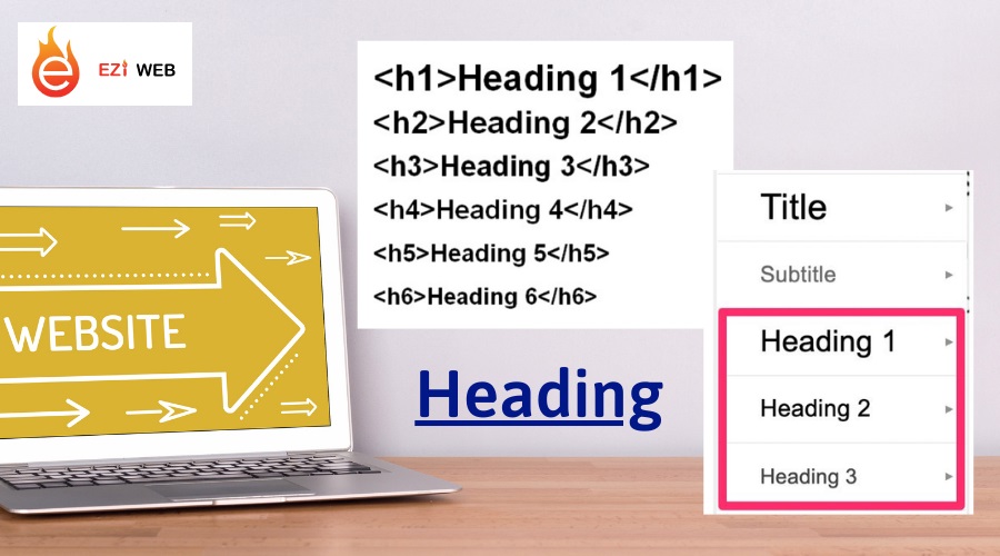 Thẻ heading và những thông tin bạn cần biết