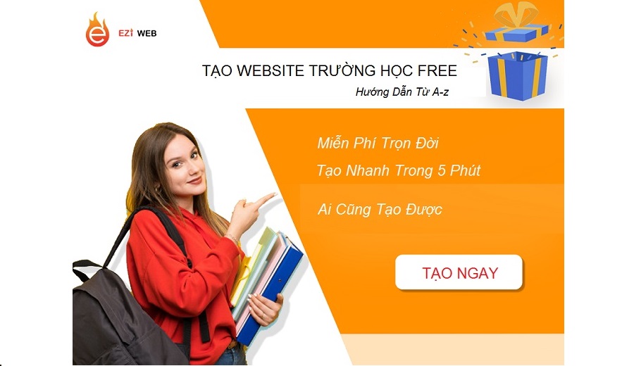 Eziweb - Nền tảng tạo web online miễn phí tốt nhất 2022