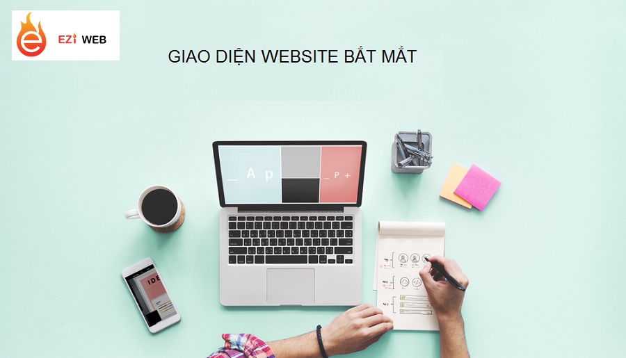 Đầu tư giao diện web bắt mắt, hiện đại