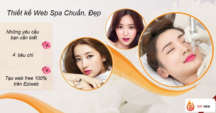 Nắm vững tiêu chí thiết kế website Spa chuyên nghiệp, sang trọng