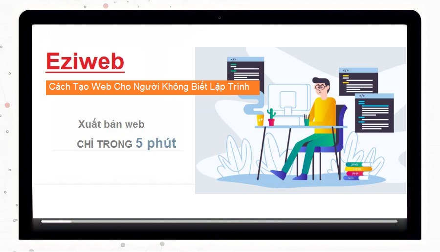 Hướng dẫn tạo web cho người không rành về công nghệ trên Eziweb