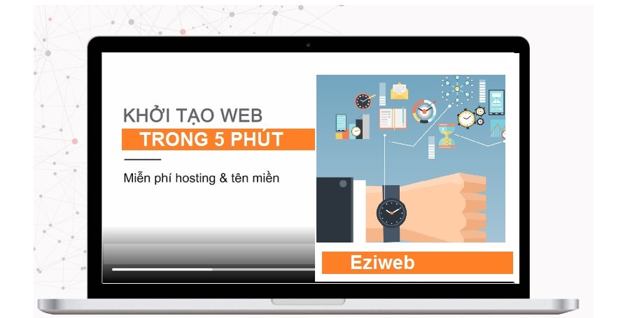 Tạo website miễn phí trong 5 phút trên Eziweb