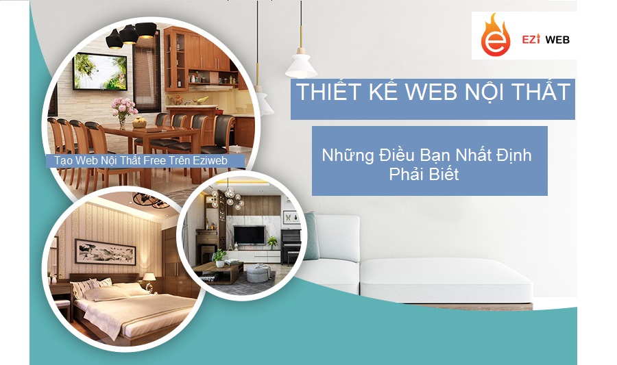 Nắm vững nguyên tắc thiết kế website cửa hàng nội thất