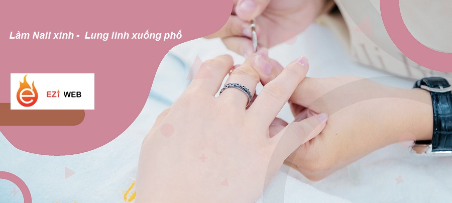 Trang Website Nail cần thiết kế đẹp mắt, thu hút khách hàng