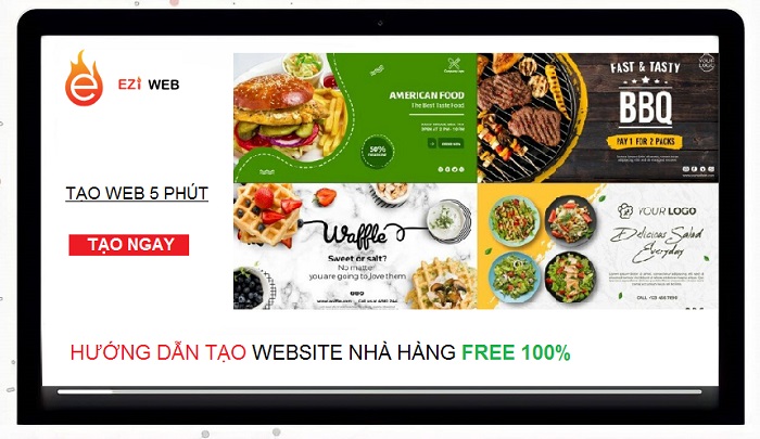 Hướng dẫn tạo website nhà hàng sang trọng chỉ trong 3 bước I Hoàn toàn miễn phí