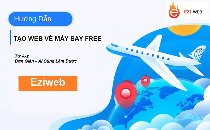 Thiết kế Website bán vé máy bay chuyên nghiệp miễn phí