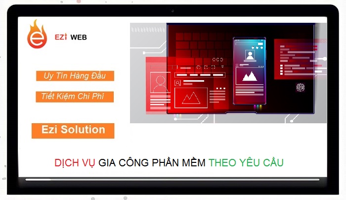 Dịch vụ gia công phần mềm theo yêu cầu tại Ezi Solutions
